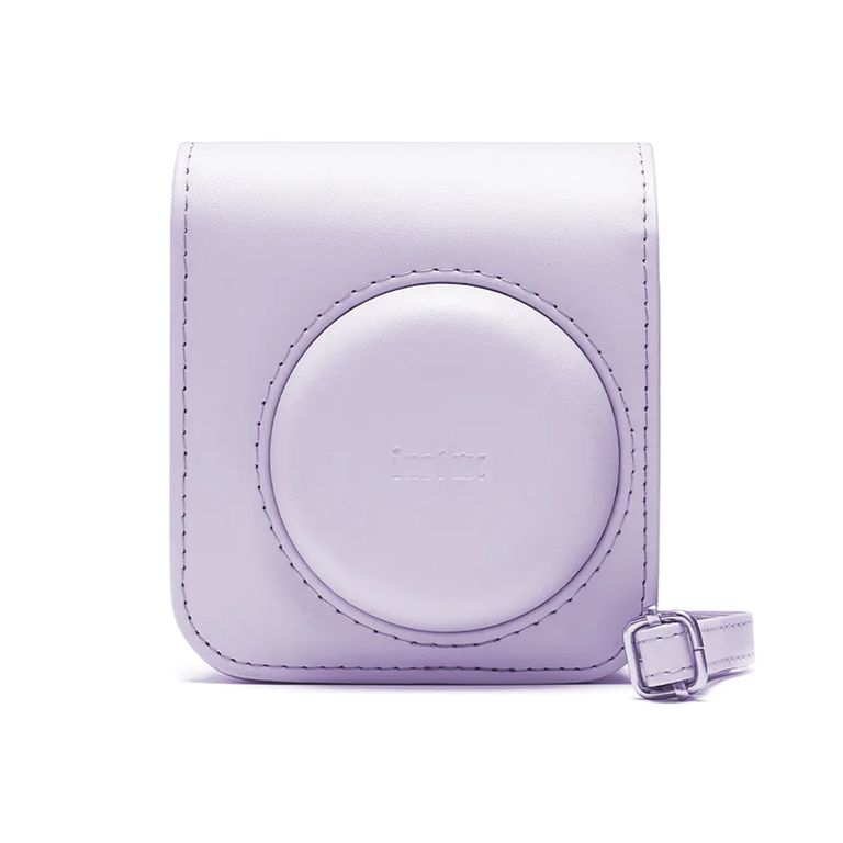 Estuche para camara Instax Mini 12 Lila.