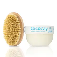 ARANZA - BOX CREMA CORPORAL HIDRATANTE COCOCAY y CEPILLO EXFOLIANTE