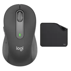 LOGITECH - Mouse Signature M650 Black - Pad Mouse Antisalpicaduras