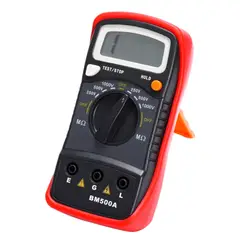 GENERICO - Megóhmetro BM500A Medidor de Resistencia de Aislamiento 1999 MOhm