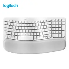 LOGITECH - TECLADO ERGO WAVE WIRELESS BOLT BT SP WHITE 920-012279