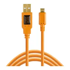 GENERICO - Cable Tether Tools USB 2.0 Tipo A a USB Micro-B con 5 Pines 4.6 metros