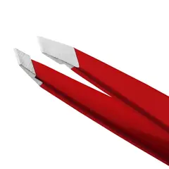 TWEEZERMAN - PINZA INCLINADA ROJO - SLANT TWEEZER SIGNATURE RED