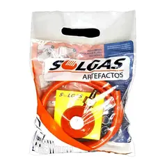 SOLGAS - REGULADOR DE GAS KIT PREMIUM -