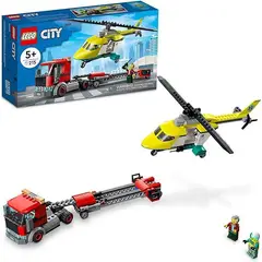 LEGO - City 60343 Transporte de helicoptero de rescate
