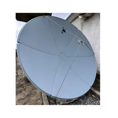 RST - ANTENA PARABOLICA SATELITAL 240CM 6 PETALOS FOCO CENTRAL BASE CIRCULAR