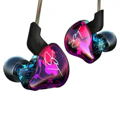 KZ - ZST Dynamic Bass Auriculares con cable sin micrófono-Audífonos