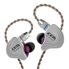 KZ - Auriculares Dinámicos con cable sin micrófono CCA C10 Audífonos