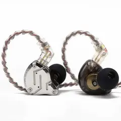 KZ - ZS10 Pro X Bass Auriculares con cable sin micrófono Audífonos
