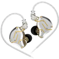 KZ - ZS10 Pro Bass Auriculares con cable sin micrófono-Audífonos