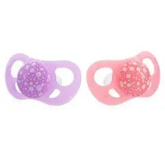 TWISTSHAKE - Chupones 0-6m MoradoRosado x2