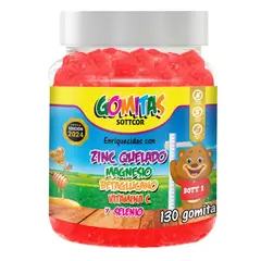 GENERICO - Zinc Para Niños Gomitas Sottcor 100Gr Fresa