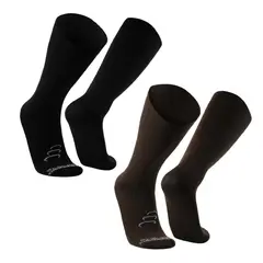 SILVERA NANOTECH - Medias para varices de compresión 15-20 mmHg de algodon antibacterial