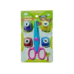 GENERICO - TIJERA CON 4 FERFORADORES DE FORMAS