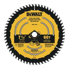 DEWALT - Disco de Sierra 7 1/4" (184mm) para Madera 60D DWA171460