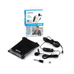 BOYA - MICROFONO DE SOLAPA OMNIDIRECCIONAL BY-M1