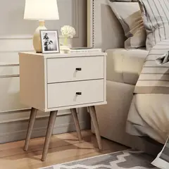 TU MESITA - Mesa De Noche Vintage Croacia Beige