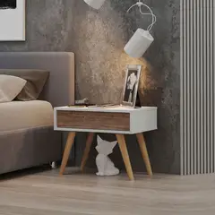 TU MESITA - Velador Mesa de Noche Sora Vintage