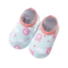 THE BABY SPOT - Zapatos antideslizantes multiusos Celestes Bear