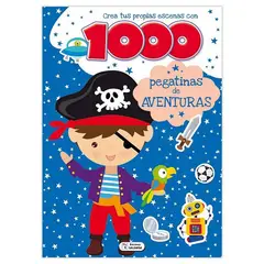 GENERICO - LIBRO 1000 STICKERS piratas