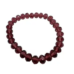 GENERICO - Pulsera Murano Róndela Facetada