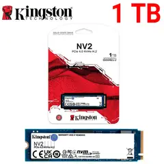 KINGSTON - Disco Solido 1TB formato M.2 SSD 2280 , Modelo NV3 1 TB