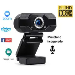 OEM - Camara Web Full HD 1080P con Doble Microfono para PC y Laptop