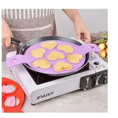 GENERICO - Moldes de huevo panqueque de cocina pack 2