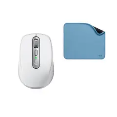 LOGITECH - Mouse MX Anywhere 3 Pale Grey + Pad Mouse Antisalpicaduras