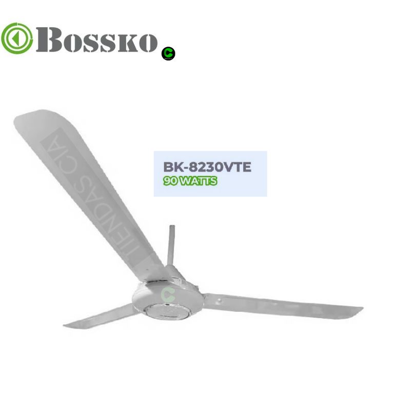 Ventilador de techo BK-8230VTE 90W 3UNIDADES