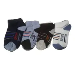 GENERICO - Medias Tobilleras Niño 4-6  (12 pares)