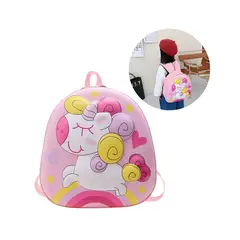 GENERICO - Mochila Para Niños Diseño Con Relieve De Unicornio Rosado