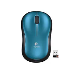 LOGITECH - Mouse M185 Nano Wireless Azul