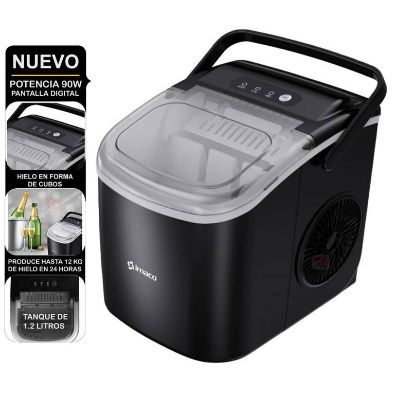 Maquina hacer Hielo 12Lts IMK1209