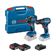 BOSCH - Taladro Percutor Gsb 185-li + Llave Impacto Gdr 18v-200