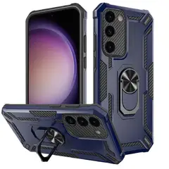 GENERICO - Funda Case for Xiaomi Mi 11T Holder Parante con Anillo Antishock Azul