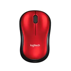 LOGITECH - Mouse M185 Nano Wireless Rojo