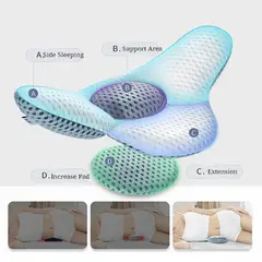 GENERICO - Almohada Ortopedica de Apoyo Lumbar