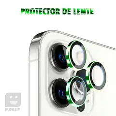 GENERICO - PROTECTOR DE CÁMARA PARA IPHONE 13 PRO MAX VERDE