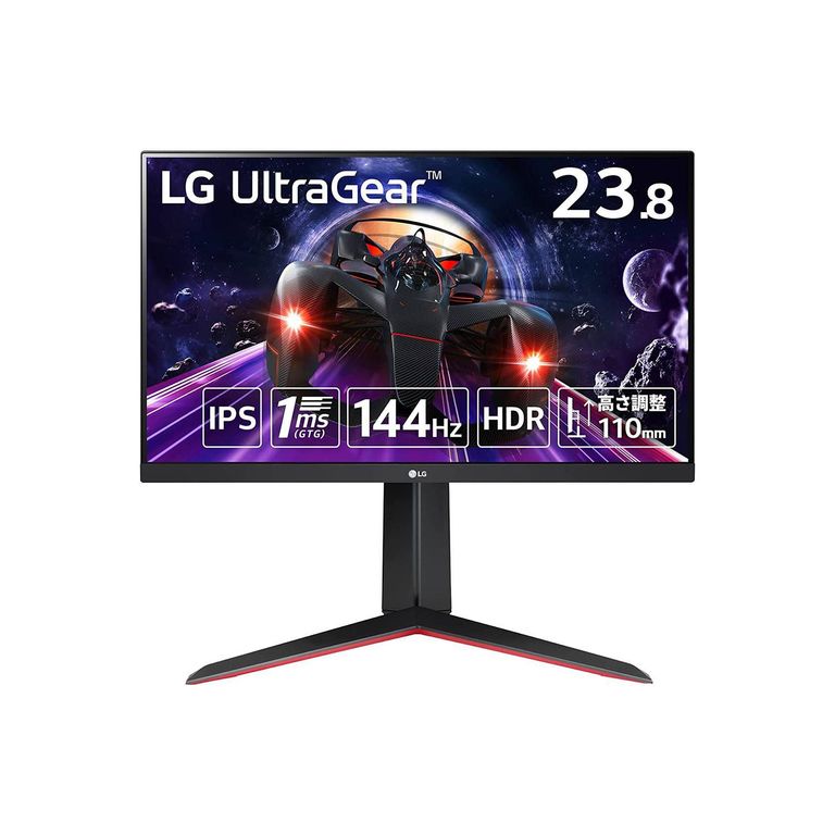 Monitor UltraGear 24GN65R-B 23.8 , Full HD, IPS, 144 Hz, 1ms PIVOT