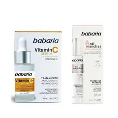 BABARIA - Serum Vitamina C + Fluido anti manchas Rostro -