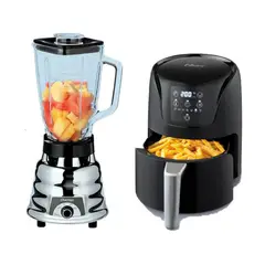 OSTER - Licuadora 250022053 600W  + Freidora de Aire CKSTAF18DDF