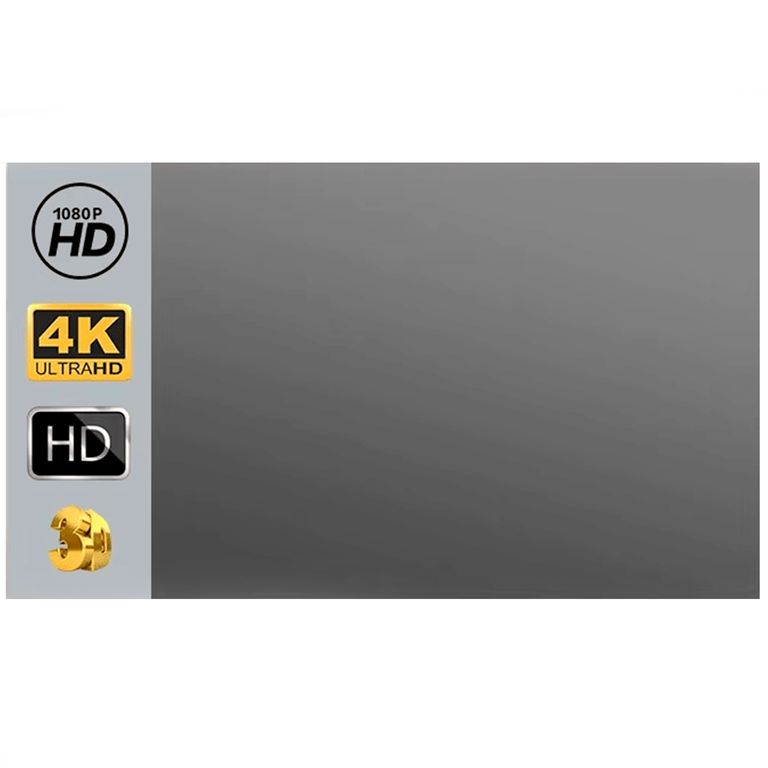 Pantalla Ecran para Proyector 120 Pulgadas Plomo