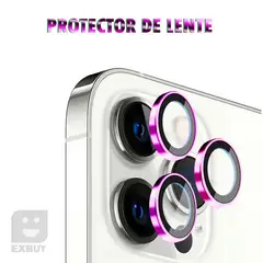 GENERICO - PROTECTOR DE CÁMARA PARA IPHONE 11 PRO LILA