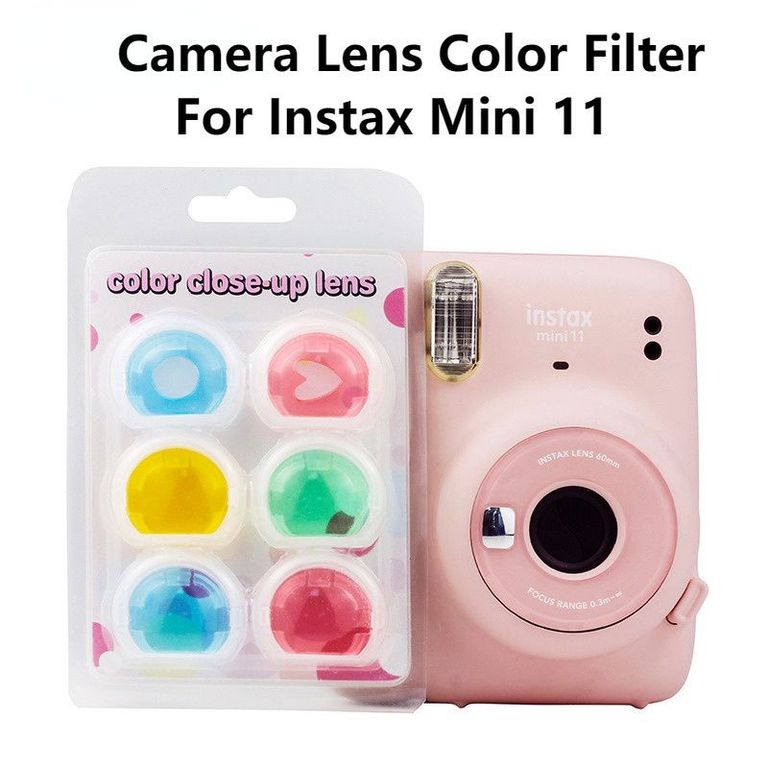 ACCESORIO PARA CÁMARA INSTAX MINI 11 - 6 FILTROS