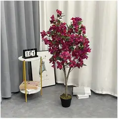 GENERICO - Planta artificial borgoña 1.20 m.