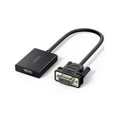 UGREEN - Convertidor VGA Macho a HDMI Hembra COD 50945