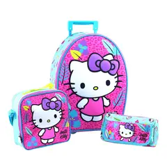SCOOL - Set Hello Kitty Ranger Maleta-Lonchera-Cartuchera