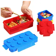 GENERICO - Taper lonchera legos set x3 pzs