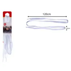 GENERICO - Pasadores planos para calzado unisex 120cm